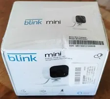 NEW & SEALED Blink Mini Indoor Plug-In Live HD Smart Security Camera 