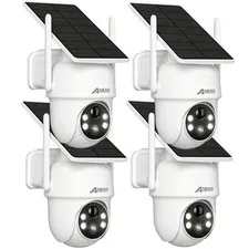 ANRAN Outdoor WiFi Solar Security Camera 3MP Wireless PIR Human IP66 Waterproof