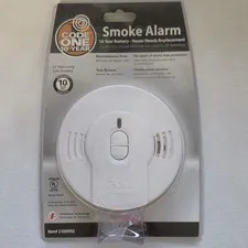 Kidde i9010 Smoke Alarm Code One Sealed-in Lithium 10 Year Battery NEW Sealed