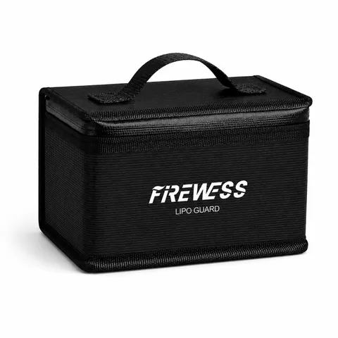 Lipo Safe Bag Fireproof, Lithium Battery Bag Fireproof and Explosionproof, Li...
