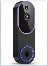 1080p Wireless Video Doorbell Camera with Chime, AI Detection & 2 Way Audio