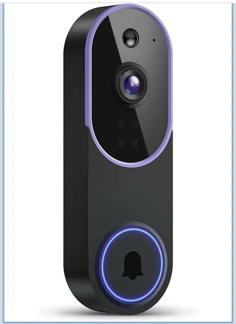 1080p Wireless Video Doorbell Camera with Chime, AI Detection & 2 Way Audio