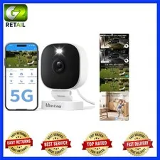 2.5K Home Security Camera with Motion Detection and Night Color Vision