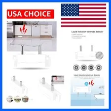 100dB Water Leak Detector Sensor Alarm with Loud Sound, Flood Leak Detector f...