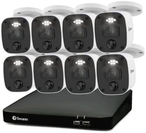 Swann 8-4680 8 Channel DVR 1TB 8 x 1080MQB Security System CCTV 846808MQB