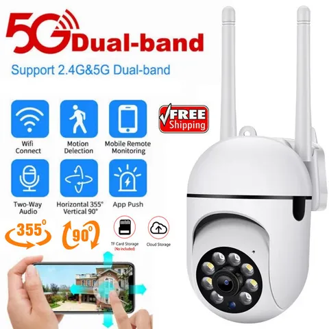 WiFi Wireless IP Cameras System Outdoor Home Night Vision 1080P HD Security Cam