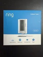 Ring Indoor Cam 2nd Gen Plug-In 1080p HD WiFi Security Camera White Ships Free