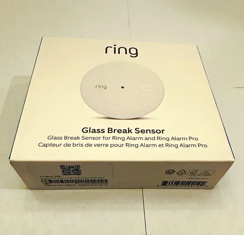 Ring Glass Break Detector Sensor, White, Indoor Only, Z-Wave, Ring Alarm/Pro