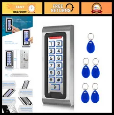 Stand-Alone Keypad Door Access Control System + 5 Proximity Keychains, 2000 User