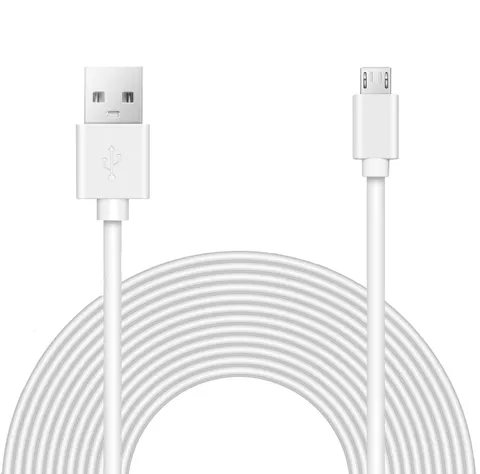 Benair 15 Feet Power Extension Cable Compatible with Wyze Cam v3 Indoor Outdoor,