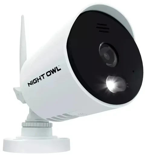Night Owl Outdoor Camera WiFi Spotlight 2-Way Audio WNIP-2LTA-BS *READ* - X3