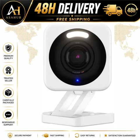 WYZE Cam v4 2.5K QHD Indoor Outdoor Security Camera Color Night Vision