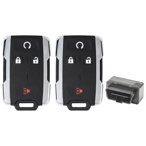 Vurkcy Key Fob Replacement For 2014-2020 Chevrolet Gmc Sierra/ 15-21 Chevy