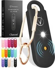 Vantamo Personal Alarm 130dB – Strobe Light & Keychain for Women's Safety