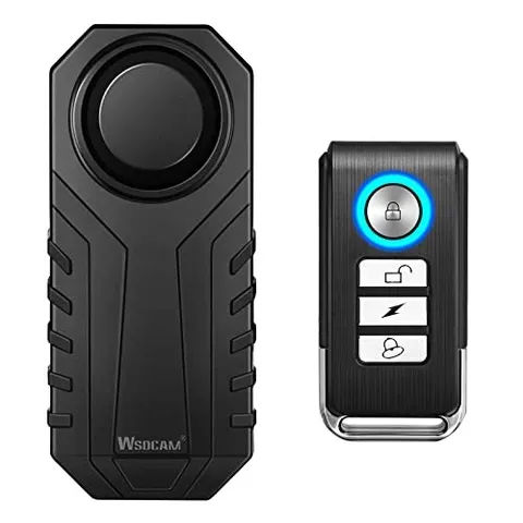 113dB Bike Alarm Wireless Vibration Motion Sensor Waterproof Motorcycle Alarm