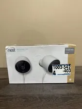 Nest Cam Outdoor 2 Pack NC2400ES Wired Security Cameras 1st Gen Factory Sealed