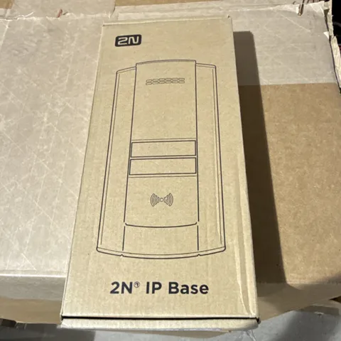 2N IP Base IP Intercom Main Unit with Camera Black Frame 9156111CB
