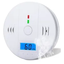 Carbon Monoxide Alarm Form Maximum Protection, LED Display,