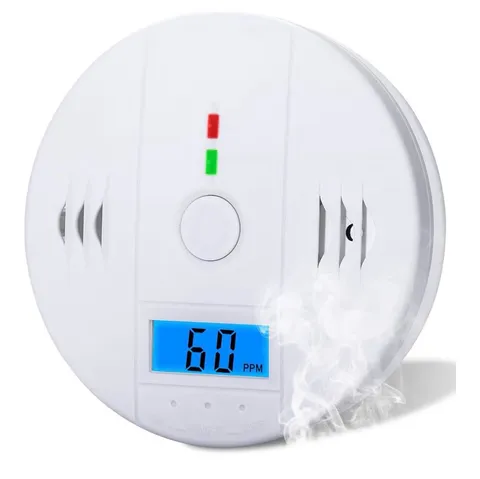 Carbon Monoxide Alarm Form Maximum Protection, LED Display,