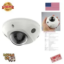 DS-2CD2523G0-IS, 1080P 2MP 4MM Lens MINI POE  Compact Dome , H.265+ Compres...