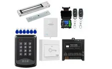 Kit De Sistema Control Acceso Puerta Independiente Cerradura Magnetica Electrica