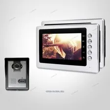 7" Wired Video Door Entry Security Intercom with Mute Mode for Home Security