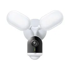 2K+ Outdoor Wired Floodlight Security Camera - 2800 Lm Dimmable, Motion Activ...