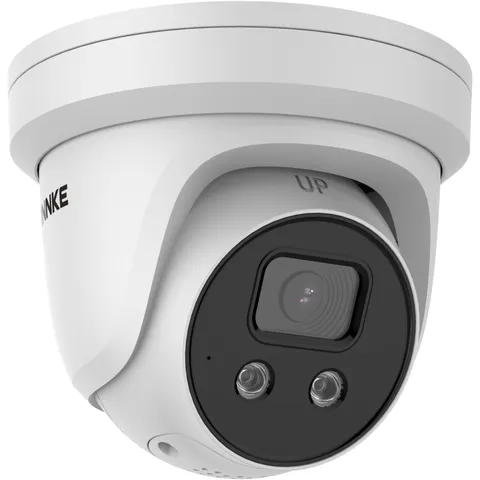 ANNKE 4K 8MP PoE Two Way Audio IP Camera Light Alarm Security AI Human Detection