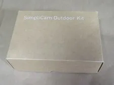 SimpliSafe SimpliCam Black Outdoor Camera Kit OKB#EN New in Box