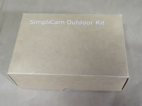 SimpliSafe SimpliCam Black Outdoor Camera Kit OKB#EN New in Box