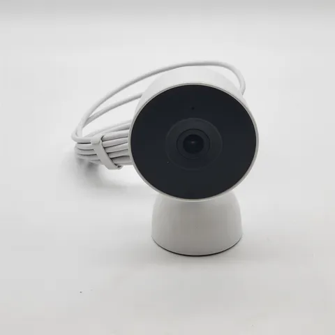 Google Nest Cam Indoor (Wired, 3rd Gen) Security Camera with 2K and Gemini, Snow