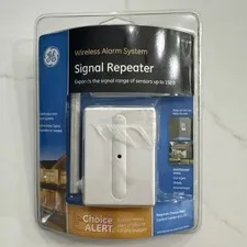 GE Choice Alert Wireless Alarm System Signal Repeater Expands 150 Feet 45138 NEW