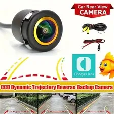 Dynamic Trajectory Reverse Car Camera with 170° Fisheye Lens, CCD Sensor, Wide A