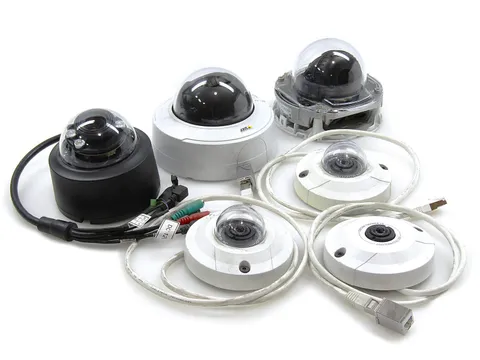 6x Dome Security Cameras | 3x EVO-05-LID, 2x P3245-V, 1x AV05CID-200B