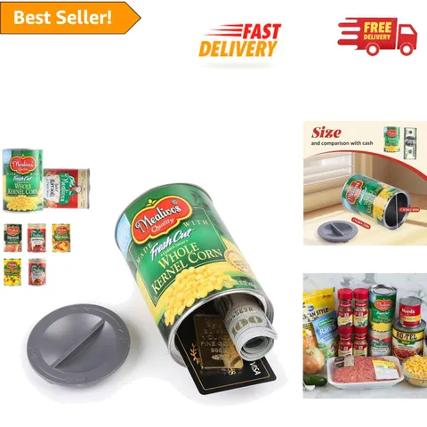 Realistic Can Diversion Safe - Portable Hidden Storage for Valuables