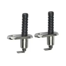 Door Switch with Metal Fascia 8mm 2pk Attractive Inset Pin Premium Quality