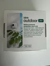 Blink Outdoor 2K  (newest model) — 3 camera system (White)