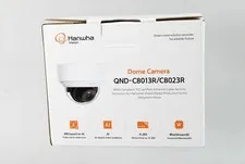 Hanwha Dome Camera QND-C8013R C9023R 5mp Network AI Enabled Fixed Cam POE IP 
