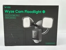 Wyze - Wired Outdoor Wi-Fi, 2800 Lumen Floodlight Home 2k Security Camera v2 ...