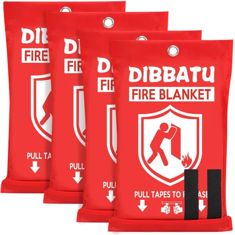 Fire Blanket for Home and Kitchen, Fire Blankets for Home, Fire Blankets Reta...