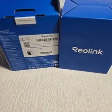 2x Reolink RLC-520A 5MP PoE IP Security Camera IP66 with Human and Vehicle...