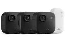 Blink Outdoor 4 2K+ (newest model) Wireless 3 Camera Smart Security System Black