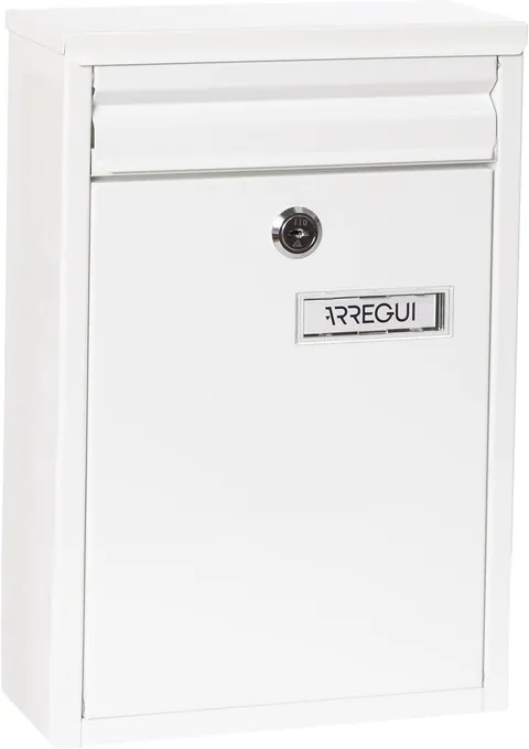 ARREGUI DIME PREMIUM MAILBOX OUTDOOR INDOOR 1832D87 HALLWAY WHITE NEW