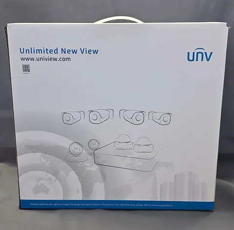 UNV Complete Wi-Fi CCTV System W/ NVR. Kit 1-Camera KIT/NVR301-04LS3-W/4*IPC2122