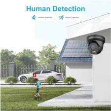 Turret Security  Camera with Human Motion Detection