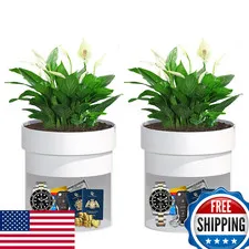Sdstone Fireresistant Waterproof Flower Pot Diversion Safe Key Locksstainless