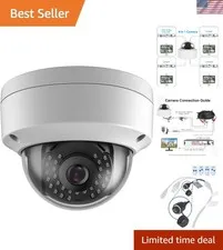Professional 1080P Outdoor Security Camera with IR Night Vision - Vandal Proof