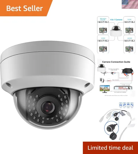 Professional 1080P Outdoor Security Camera with IR Night Vision - Vandal Proof