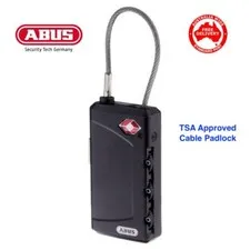 ABUS 30mm TSA Combination Padlock-Luggage, Travel 148TSA/30-Free Post In Aust