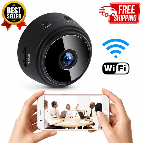 Mini Wireless Record Camera WiFi IP Home Security DVR Night Vision HD USB 1080P
